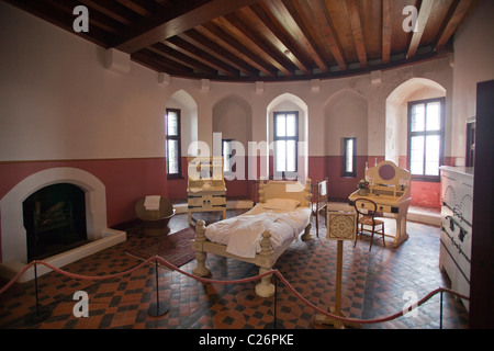 Das Schlafzimmer der Marquess Tochter am Castell Coch Cardiff Wales UK 117226 Castell Coch Stockfoto