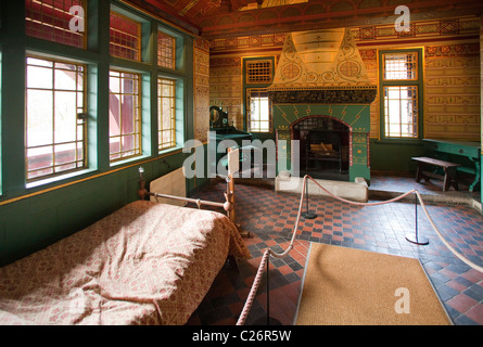 Viktorianische Zimmer im Castell Coch Cardiff Wales UK 117243 Castell Coch Stockfoto