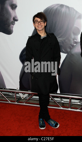 Christian Siriano The Cinema Society, Details und DKNY Men Screening von "Brüder" im Teatro SVA - Ankunft New York City Stockfoto