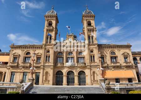 Rathaus von San Sebastian, Gipuzkoa, Spanien Stockfoto