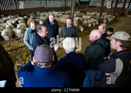 Alex Salmond Highland Wahl tour Stockfoto