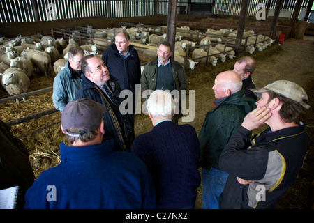 Alex Salmond Highland Wahl tour Stockfoto