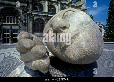 L'Ecoute, hören, Skulptur, Bildhauer, Künstler, Henri de Miller, Paris, Ile de France, Frankreich, Europa Stockfoto