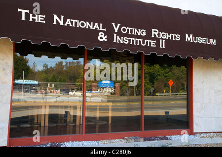 Die National Voting Rights Museum und Institut befindet sich in Selma, Alabama, USA. Stockfoto