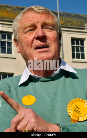 Paddy Ashdown ehemaliger Führer der Lib Dem politischen Partei Stockfoto