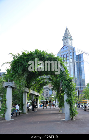 Boston, Massachusetts, Vereinigte Staaten Stockfoto