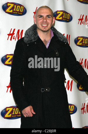 Pittbull Z100 Jingle Ball 2009 im Madison Square Garden New York City, USA - 11.12.09 statt PNP / Stockfoto