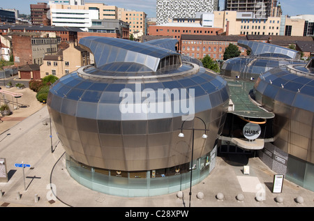 Ehemalige National Centre for Popular Music Sheffield Stockfoto