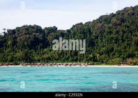 Mu Ko Surin Nationalpark Meer Zigeuner Moken Dorf, Ko Surin, Thailand Khuraburi Phangnga Stockfoto