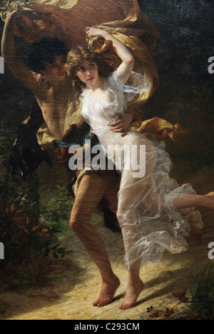 Detail: Der Sturm, 1880, von Pierre-Auguste Cot Stockfoto