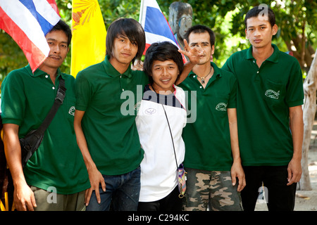 Mu Ko Surin National Park Personal, Ko Surin, Thailand Khuraburi Phangnga Stockfoto