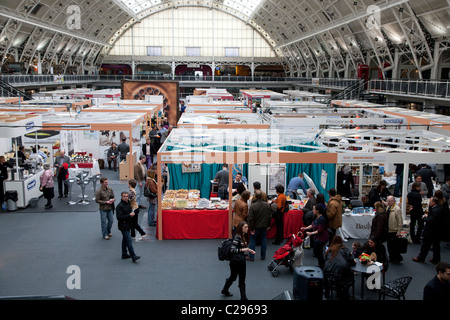 La Dolce Vita italienisches Essen & Getränk zeigen im Business Design Centre, London Stockfoto