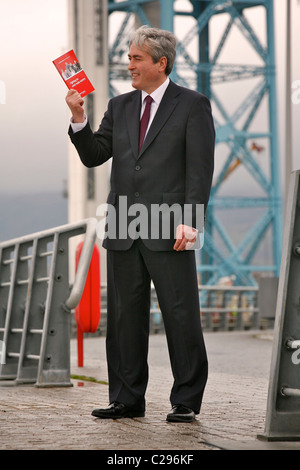 Iain Gray startet Scottish Labour Manifest Stockfoto