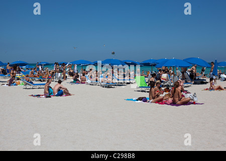 South Beach, Miami, Florida, USA Stockfoto