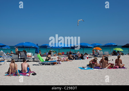 South Beach, Miami, Florida, USA Stockfoto