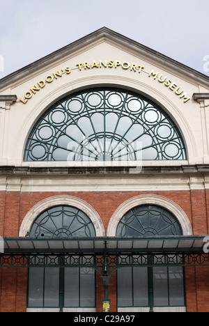 Fassade, London Transport Museum in Covent Garden. London. England Stockfoto