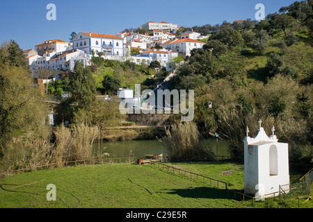 Odemira, eine Kreisstadt im Alentejo, Portugal Stockfoto