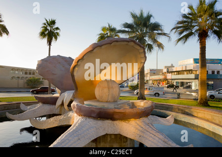 Naher Osten, Vereinigte Arabische Emirate, Ras Al Khaimah, Vereinigte Arabische Emirate, alte, Perle Denkmal Stockfoto