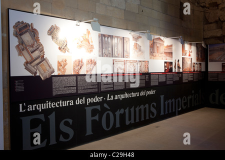 Gallische und römischen Circus Museum, Tarragona, Spanien Stockfoto