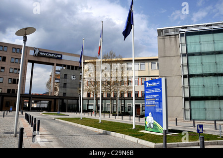 Michelin Hauptsitz Gebäude Puy de Dôme in Clermont-Ferrand Auvergne Frankreich Stockfoto