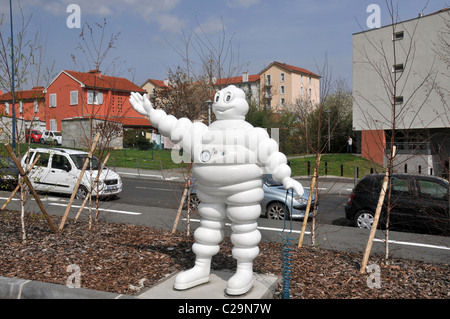 Bibendum Michelin, Clermont-Ferrand, Puy de Dôme, Auvergne, Frankreich Stockfoto