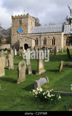 Die Kirche St. Thomas, Stanhope, Weardale, Nord-Ost-England, UK Stockfoto