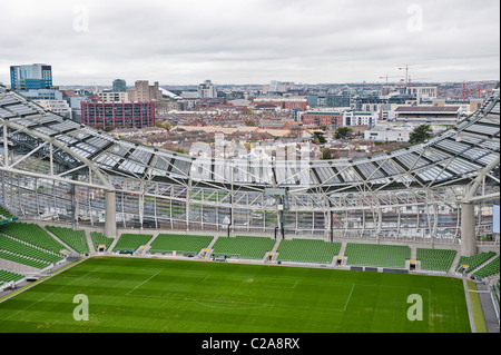 Aviva Stadion, Landsdowne Road, Dublin 4, Irland. Rugby und Fußball-Stadion in der Hauptstadt von Irland. Stockfoto