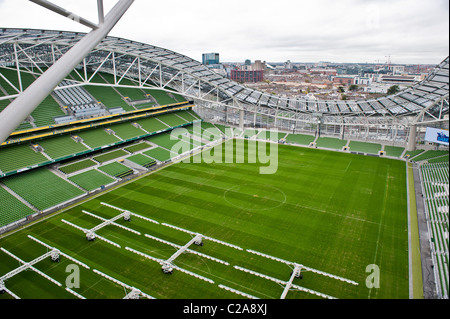 Aviva Stadion, Landsdowne Road, Dublin 4, Irland. Rugby und Fußball-Stadion in der Hauptstadt von Irland. Stockfoto