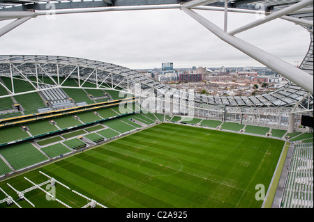 Aviva Stadion, Landsdowne Road, Dublin 4, Irland. Rugby und Fußball-Stadion in der Hauptstadt von Irland. Stockfoto