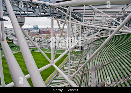 Aviva Stadion, Landsdowne Road, Dublin 4, Irland. Rugby und Fußball-Stadion in der Hauptstadt von Irland. Stockfoto