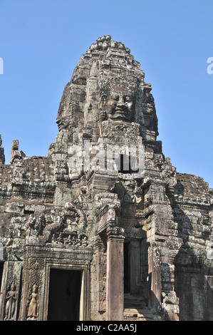 Angkor Tempel details Siem Reap Kambodscha Stockfoto