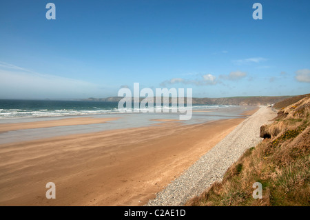 Newgale Strand Pembrokeshire Wales UK Stockfoto