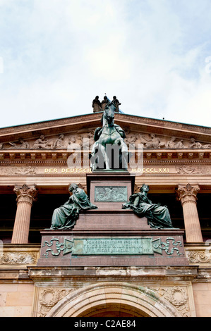 Museumsinsel Berlin, Alte Nationalgalerie, Nationalgalerie Stockfoto