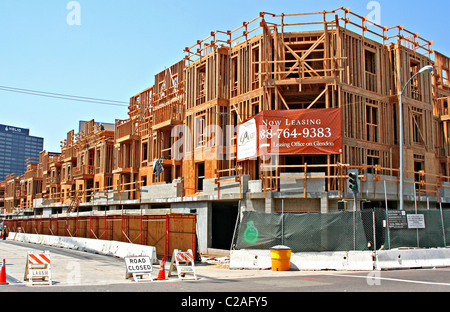 Wohnungsbau Westwood Kalifornien Stockfoto