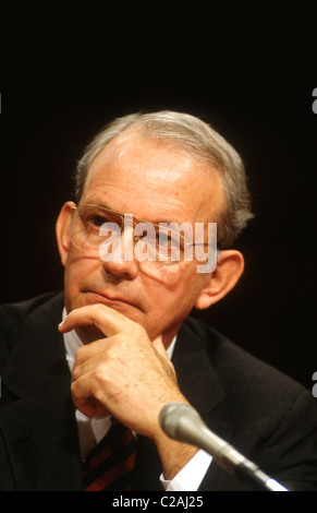 National Security Advisor Anthony Lake bezeugt bei seiner Anhörung als Direktor der CIA im Kongress Stockfoto