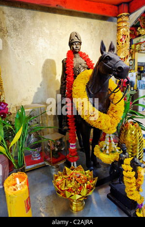 Wat Ga Buang Kim in Chinatown, Bangkok Stockfoto