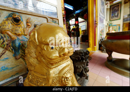 Wat Ga Buang Kim in Chinatown, Bangkok Stockfoto