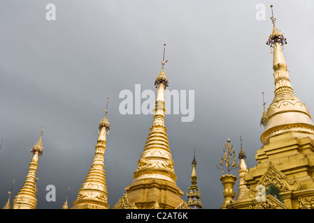 Yangon, Myanmar, Shwedagon-Pagode Stockfoto