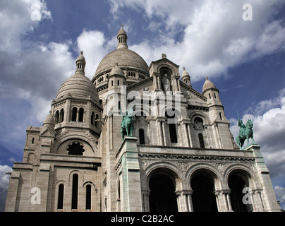 Sacre Coeur, Montmartre, Paris, Frankreich Stockfoto