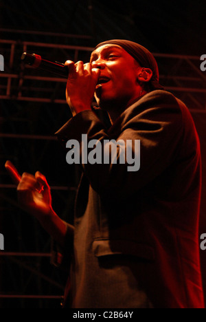 Lemar beim V Festival 2007 im Hylands Park - Tag 2 Chelmsford, England - 19.08.07 Stockfoto