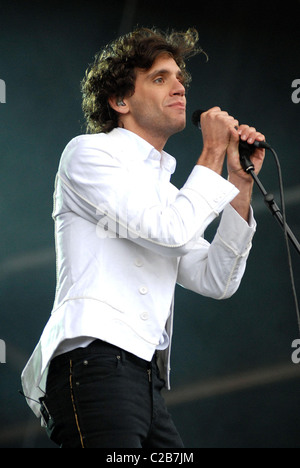 Mika V Festival 2007 abgehaltenen Hylands Park und Weston Park - Tag 2 Chelmsford, England - 19.08.07 Stockfoto