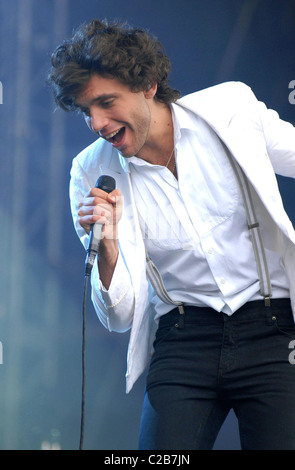 Mika V Festival 2007 abgehaltenen Hylands Park und Weston Park - Tag 2 Chelmsford, England - 19.08.07 Stockfoto