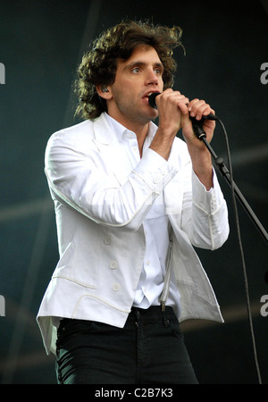 Mika V Festival 2007 abgehaltenen Hylands Park und Weston Park - Tag 2 Chelmsford, England - 19.08.07 Stockfoto