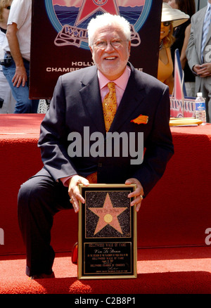 Vin Di Bona Vin Di Bona ist ausgezeichnet mit dem 2,346th Stern auf der Hollywood Walk of Fame Los Angeles, Kalifornien - 23.08.07 Stockfoto