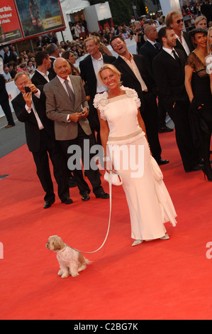 Gast "Darjeeling Limited und Hotel Chevalier" - premiere - Arrivals 64. Filmfestspiele von Venedig - Tag 6 Venedig, Italien - Stockfoto