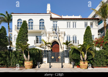 Versace Villa Villa Barton G Weiss, South Beach, Miami Stockfoto