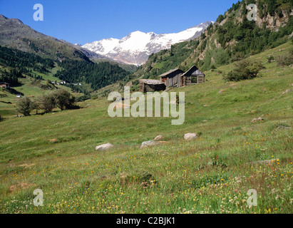 Obergurgl Tirol Österreich Stockfoto