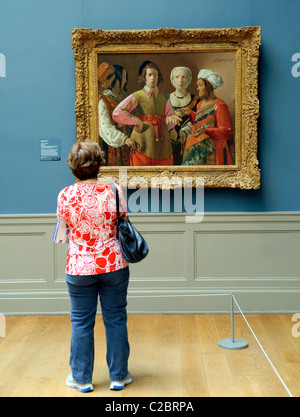 Die Wahrsagerin, wahrscheinlich 1630er Jahren von Georges De La Tour Stockfoto
