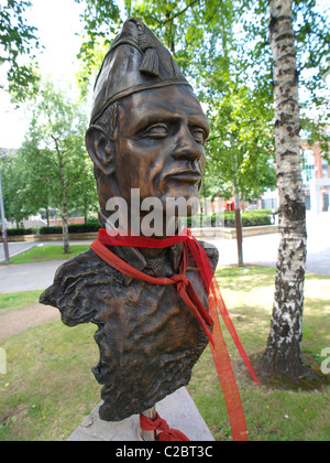 "Kein PASARAN" Denkmal für die internationale Freiwillige aus Irland, die gegen den Faschismus im spanischen Bürgerkrieg kämpften. Stockfoto