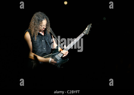 Metallica feiert die Veröffentlichung des Album Death Magnetic während der Album Release Party, Berlin, Deutschland Stockfoto